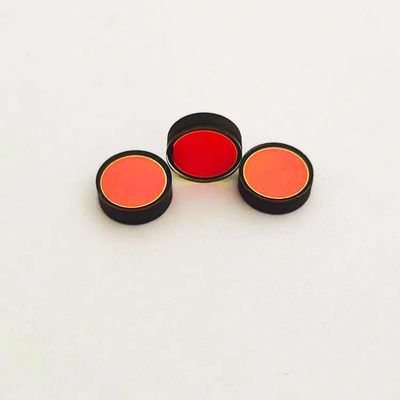 Custom Round Optical IR Bandpass Filter Glass Discs With 850nm Center Wavelength And Blocking OD5 200-1100nm